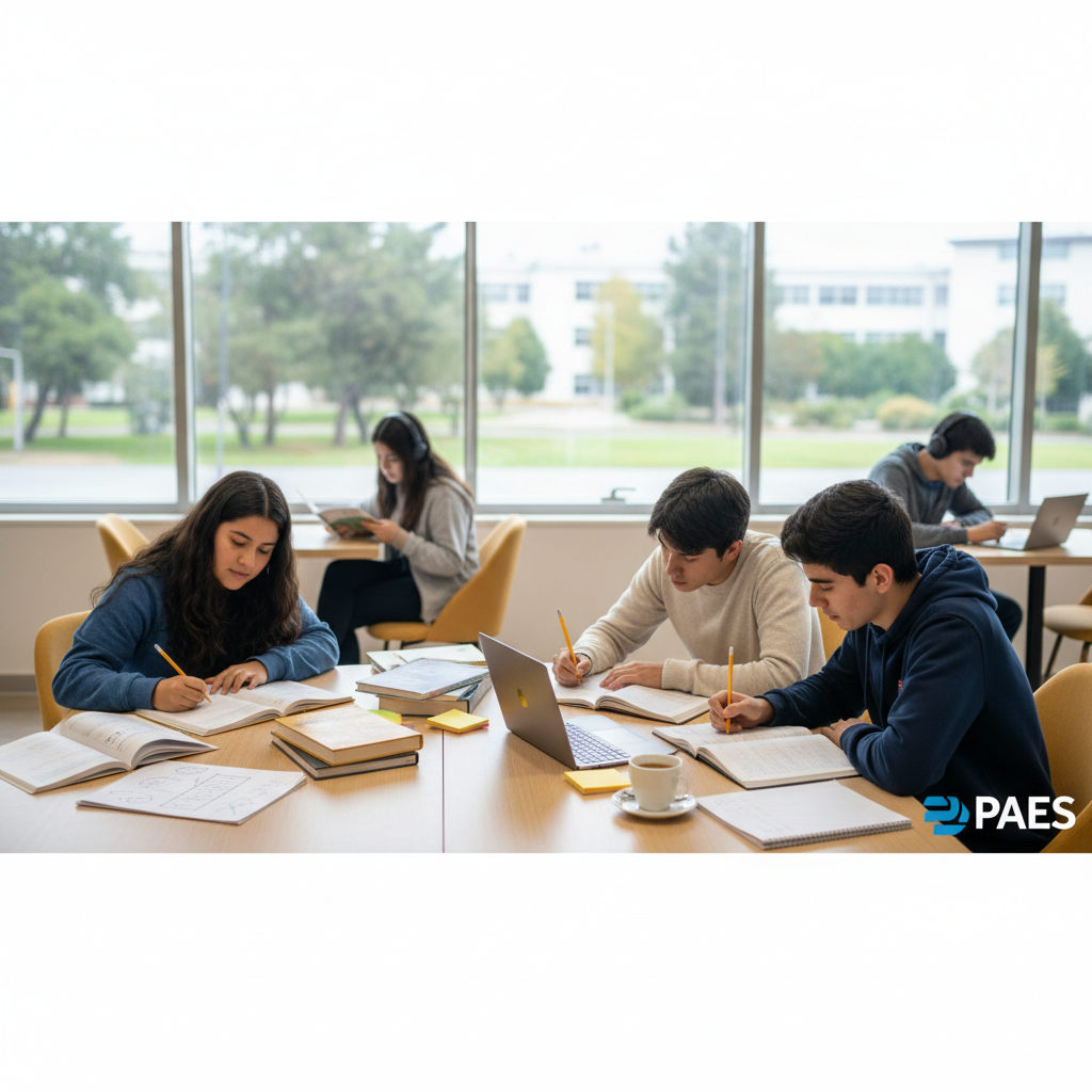Estudiar solo o en grupo para la PAES 2026: ¿cuándo conviene cada uno?
